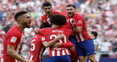 الانتصار الخامس.. جريزمان يقود أتلتيكو لفوز مثير أمام ريال سوسيداد في الدوري الإسباني